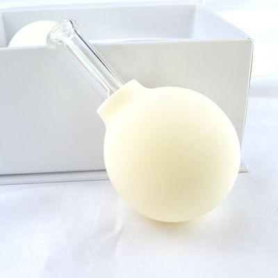 2023 Arrivals 2 Pieces Glass Silicone Cupping Set Massage Vacuum Suction Cupping Cups For Face by Rubber and Massage Hammer