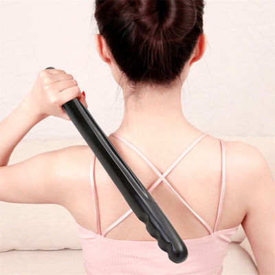 Black Bian Stone Body Massage Wand for Effective Meridian Dredging and Lymphatic Drainage Improvement