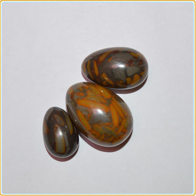Polished Traditional Natural Raw Nuwa Stone Jade Yoni Eggs for Health Care OEM ODM and Technical
