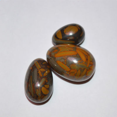 Polished Traditional Natural Raw Nuwa Stone Jade Yoni Eggs for Health Care OEM ODM and Technical