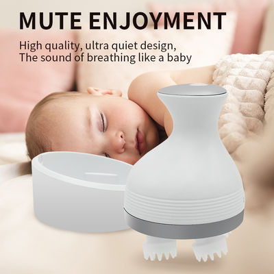 Ceramic Head Massager 2024 Fully Automatic Wireless Mini Massager Meridians Healthcare Hair Brush Head Massage Relax Tool