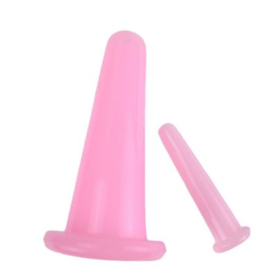 2PCS Silicone Massage Cup Set for Anti Cellulite and Health Care Personal Cupping Essential