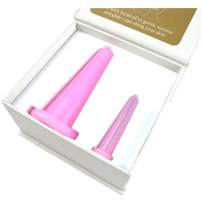 2PCS Silicone Massage Cup Set for Anti Cellulite and Health Care Personal Cupping Essential