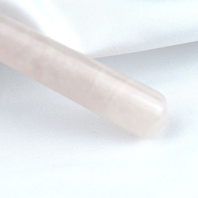 Rose Quartz Facial Ice Roller Guasha 100% Natural Crystal Gua Sha Massager For Pink Beauty Tool Face Massage Pink Crystal