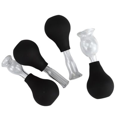 Massage Tools Silicone Glass Suction Cupping Set for Face Guasha Wrinkle Removal Skin Care Spa Beauty Salon Therapy Cups