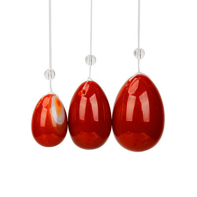 Carnelian Yoni Egg  for Love Theme Intimate Massage and Body Massage