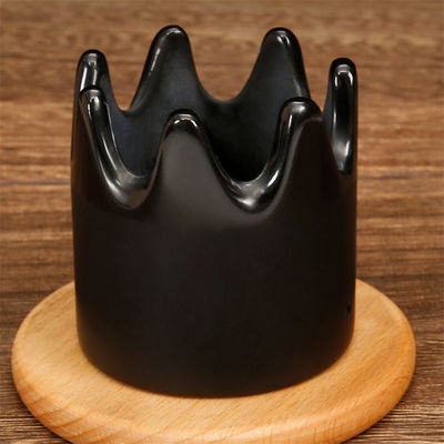 6*6*6.1cm Natural Black Bian Stone Gua Sha Scraping Massager Jade Stone Guasha Scalp Comb Head Massage Meridian Dredging Comb