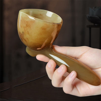 Manual Gua Sha Bowl Meridian Dredging Massage Stick Guasha Cup for Resin Body Back Health Massage Tool
