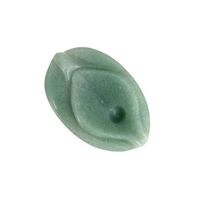 Jade Vagina Carving Craft Green Natural Healing Fluorite Spirituality Reiki Women Flower Figurine for Products