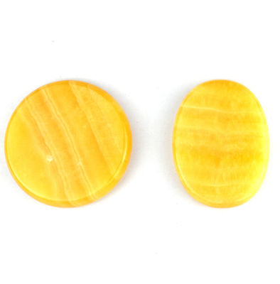 Spa Hot Massage Energy Stone in 8*8cm Size with All Kinds of Crystal Materials OEM/ODM Accepted
