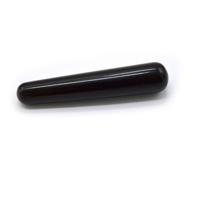 10*2cm Black Obsidian Yoni Wand Your Ultimate Tool for Women's Health and Massage