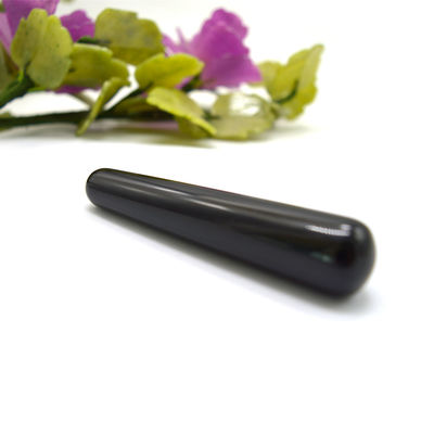 10*2cm Black Obsidian Yoni Wand Your Ultimate Tool for Women's Health and Massage