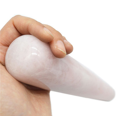 Rose Quartz Dildo Massage Wand Sexual Massage Wand Women Yoni Wand