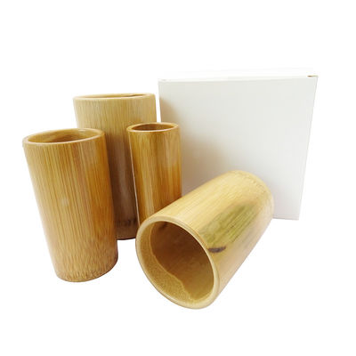 Brown Bamboo Cupping Therapy Set for Myofascial Release Massage and Tension Relief