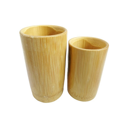 Brown Bamboo Cupping Therapy Set for Myofascial Release Massage and Tension Relief