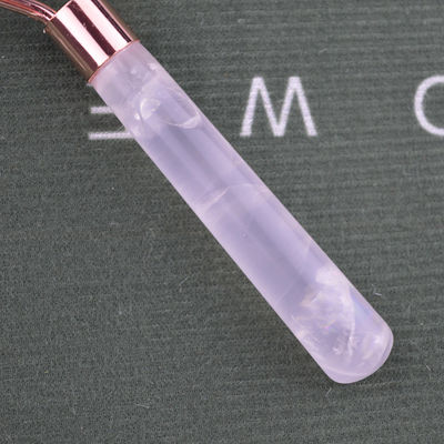 Facial Massager 2024 Popular Natural Rose Quartz Facial Roller 100% Natural Crystal Massager For Face Eye Massage Products Beauty Tools