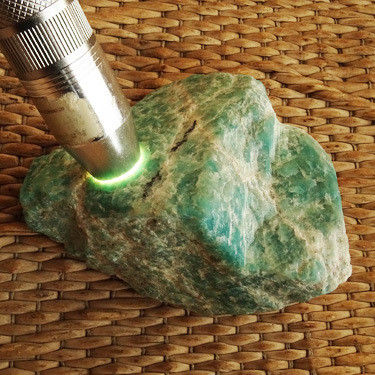 Carved Technique Ice Type Natural Tianhe Crystal Stone Raw Stone Ornaments for Art Collectible Collection