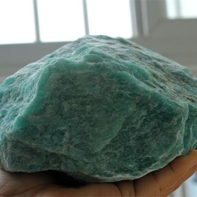 Carved Technique Ice Type Natural Tianhe Crystal Stone Raw Stone Ornaments for Art Collectible Collection