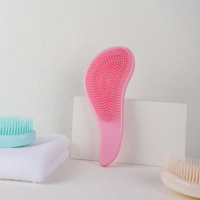 2 sizes Pure Color Head Massage Comb Anti Static Hair Care Brush Detangle Shower Hairbrush Comb Scalp Massage Comb