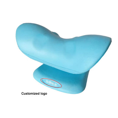 Multipurpose Neck Massage Tool C-shaped Cervical Pillow with Gravity Finger Pressure and Shoulder Traction