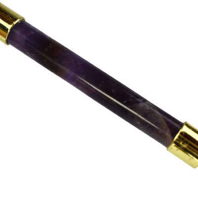 Face Massage Equipment 2024 Amethyst Facial Jade Roller 100% Natural Crystal Massager For Skin Eye Neck Beauty Tools