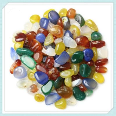 Natural Agate Tumbled Stones for Decoration Polished and Regional Feature