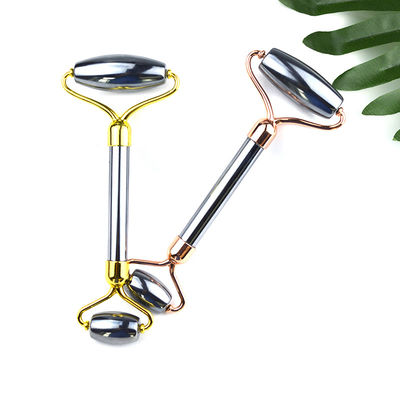2024 Terahertz Jade Roller Massager Guasha Face Neck Eye Massage Gua Sha Purple Skin Beauty Tools for Muscle Massage