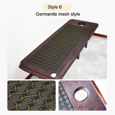 Function Heating Treatment Massager with Colorful Far Infrared Stone Medical Therapy Mat and Home Care Ray