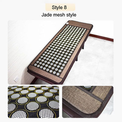 Function Heating Treatment Massager with Colorful Far Infrared Stone Medical Therapy Mat and Home Care Ray