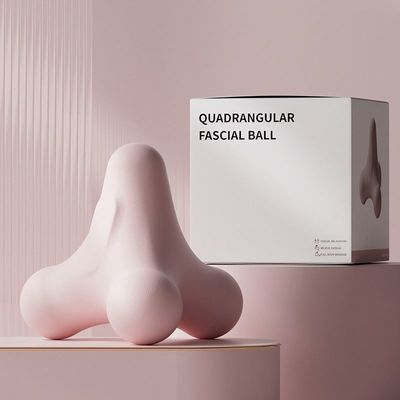 TPE Four Corner Sole Massager Fascia Relaxation Massage Ball for Muscle Relaxation and Gua Sha Function
