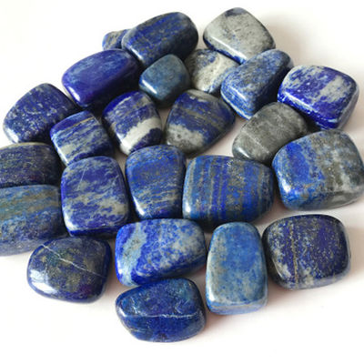 Regional Feature Bulk Polished Lapis Lazuli Tumbled Stones for Natural Crystal Healing