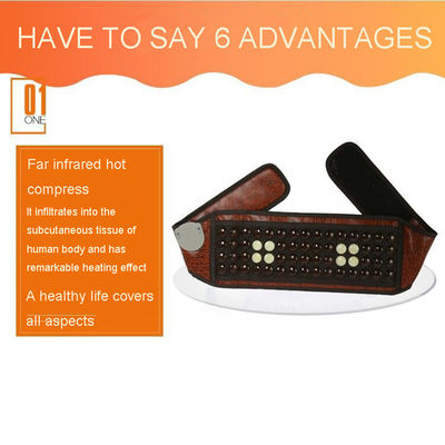 Infrared Thermal Therapy Jade Tourmaline Heating Belt with Musical Function and Anion Therapeutic Bio Healing