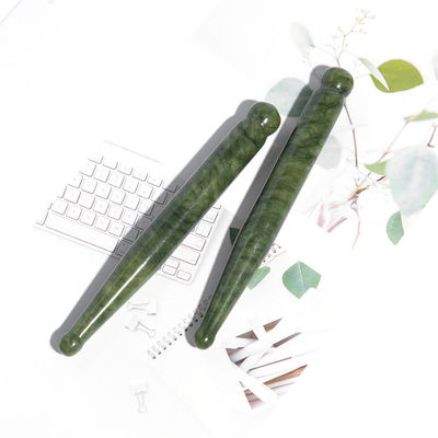 110*12mm Xiuyan Jade Gua Sha Stick The Ultimate Facial Massage and Lymphatic Drainage Tool