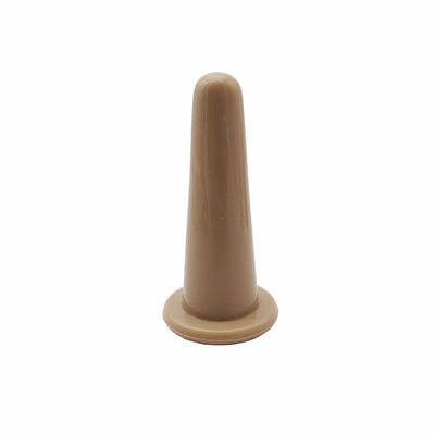 Khaki 4 Pieces Silicone Vacuum Suction Body and Facial Cupping Set for Home Health Care Customized Logo Accepted
