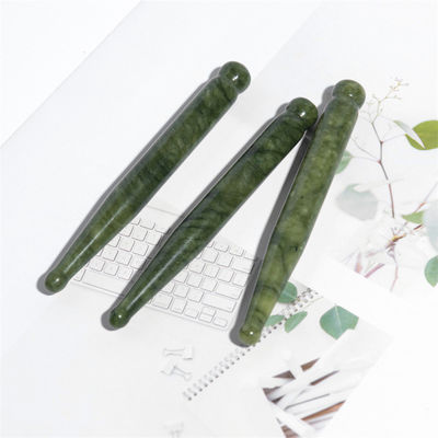 110*12mm Xiuyan Jade Gua Sha Stick The Ultimate Facial Massage and Lymphatic Drainage Tool