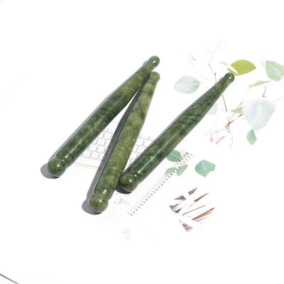 110*12mm Xiuyan Jade Gua Sha Stick The Ultimate Facial Massage and Lymphatic Drainage Tool