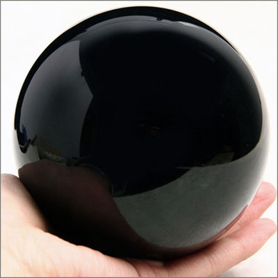 Natural Black Obsidian Sphere Healing Stone with Ball Globe Properties Large Crystal Ball
