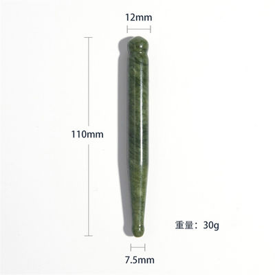 110*12mm Xiuyan Jade Gua Sha Stick The Ultimate Facial Massage and Lymphatic Drainage Tool