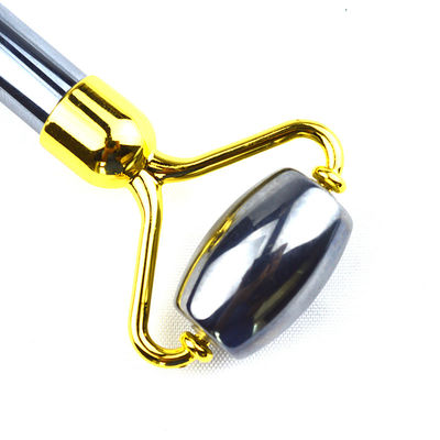 Gray Terahertz Face Roller Guasha Anti Aging For Face Eye Massage Gua Sha Facial Beauty Terahertz Stone Face Massager