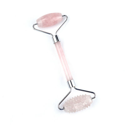 Rose Quartz Facial Guasha Massage Roller Face Gua Sha Beauty Lift Massager Tools for Slimming and Anti-Aging Benefits