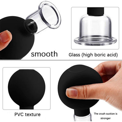 4Pcs PVC Suction Vacuum Massage Jars Vacuum Cupping Therapy Set For Health for Improved Health