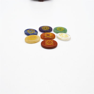 7 Chakra Stone sets Reiki Crystals Chakra Stones for Healing Support Custom Size OEM