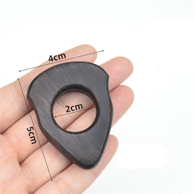 2 Sizes Sandalwood Foot Massage Ring Set Pedicure Acupoint Stick Wooden Sole Massager with Musical Function