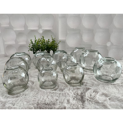 Customized Size 12pcs Cupping Glass Massage Cupping Therapy Set Cupping Therapy Device Massage Glass Fire