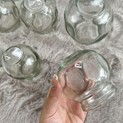Customized Size 12pcs Cupping Glass Massage Cupping Therapy Set Cupping Therapy Device Massage Glass Fire