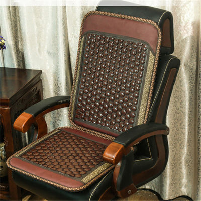 OEM ODM Accepted Comfortable Natural Jade and Tourmaline Stones Far Infrared Heating Pad for Car Seat by HealthyLine
