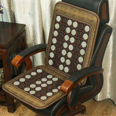 OEM ODM Accepted Comfortable Natural Jade and Tourmaline Stones Far Infrared Heating Pad for Car Seat by HealthyLine