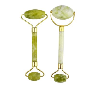 Customized Logo Availabled Xiuyan Jade Gua Sha Scraping Massage Tool for Green Facial Relaxation and Anti Aging