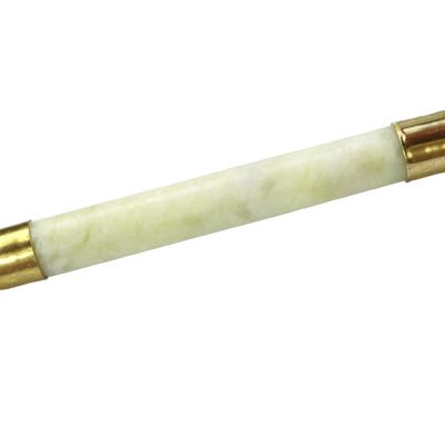 Customized Logo Availabled Xiuyan Jade Gua Sha Scraping Massage Tool for Green Facial Relaxation and Anti Aging