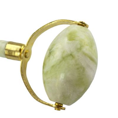 Customized Logo Availabled Xiuyan Jade Gua Sha Scraping Massage Tool for Green Facial Relaxation and Anti Aging